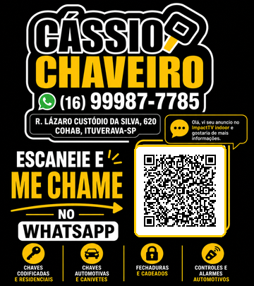 Cassio Chaveiro QR CODE